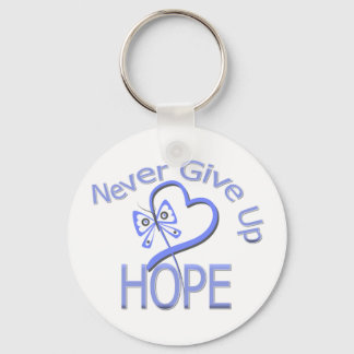 Aldrig Ge up Hope Esophageal Cancer Nyckelring