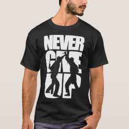 Aldrig Ge Up Krav Maga T Shirt