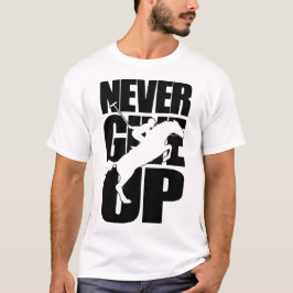 Aldrig Ge Up Polo T Shirt