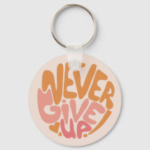 Aldrig Ge Up - Rosa och Orange varje dag Motiverin