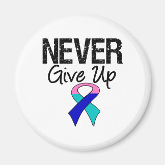Aldrig Ge Up (sköldkörtelcancer) Magnet