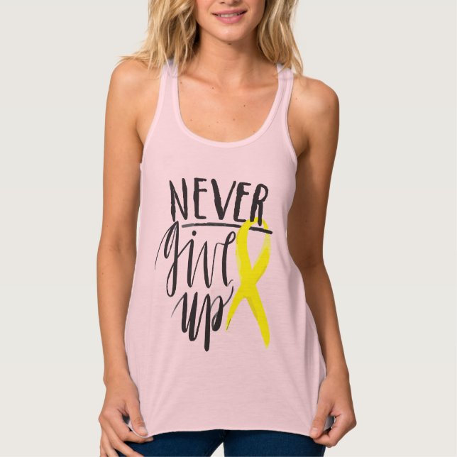 ALDRIG GE UP Slim Fit Racerback-Tanktop Linne Med Racerback (Framsida)