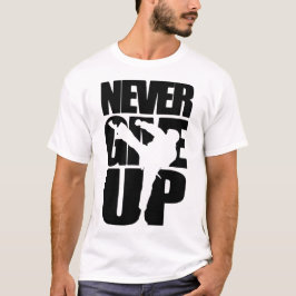 Aldrig Ge Up Taekwondo T Shirt