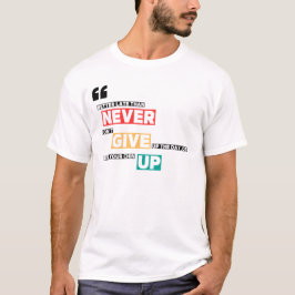 Aldrig Ge Up Unisex T Shirt