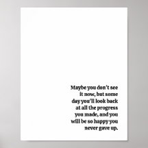 Aldrig Ge upp inspirationsoffert