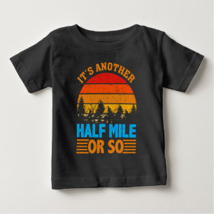 aldrig ge upp med vandrande mantra, naturprospekte t shirt
