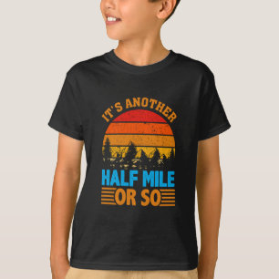 aldrig ge upp med vandrande mantra, naturprospekte t shirt