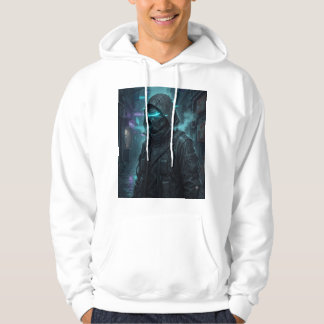 Aldrig Ge Upp Mörk Gothic Art Tröja Hoodie