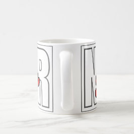 Aldrig Ge upp Motivering Typography-citat Kaffemugg