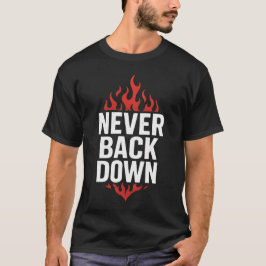 Aldrig Ge Upp T-Shirt