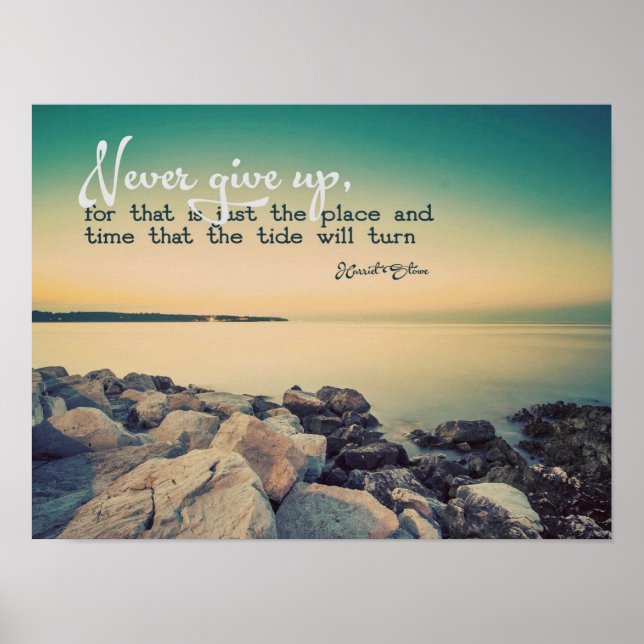 Aldrig Ge uppåt Poster (Framsidan)