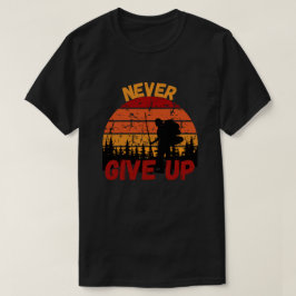 Aldrig Ge uppåt T Shirt