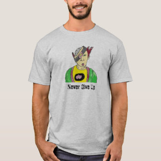 Aldrig Ge uppåt T Shirt