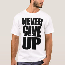 Aldrig Ge uppåt T Shirt