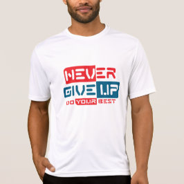 Aldrig Ge uppåt T Shirt