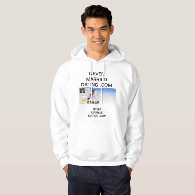 Aldrig gift med hoodie (Hel framsida)