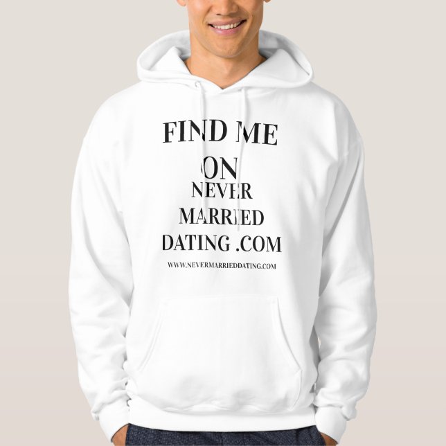Aldrig gift med hoodie (Framsida)