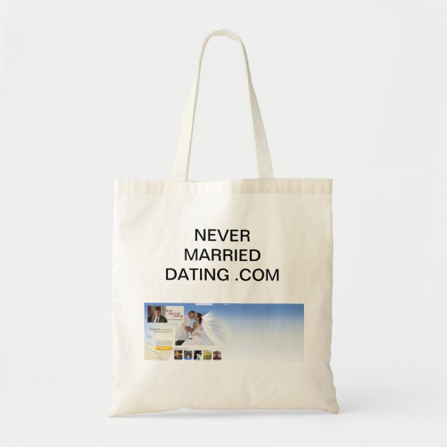 Aldrig gift Valentines day Tote Tygkasse (Framsidan)