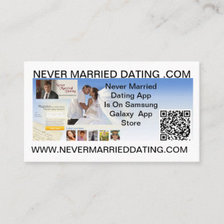 Aldrig Gifta Dating . Com Företags Kort