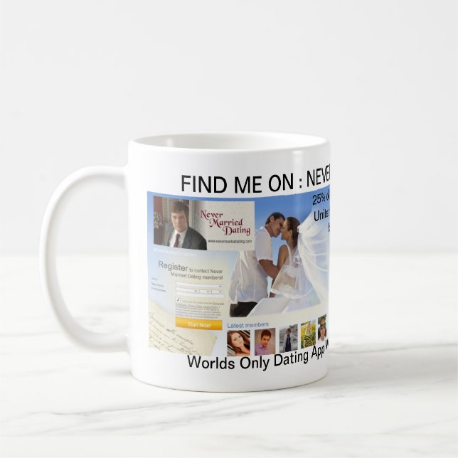Aldrig Gifta Dating . Com  Mugg (Vänster)