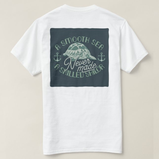 Aldrig gjort t shirt (Design baksida)