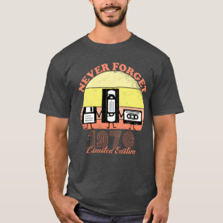 Aldrig Glömma 1970 Födelsedag Begränsad Upplaga Vi T Shirt