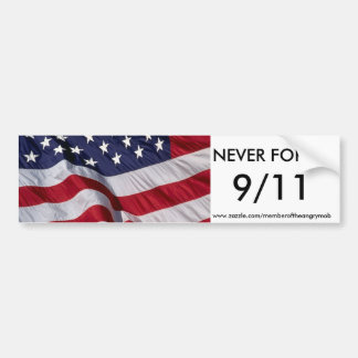 ALDRIG GLÖMMA 9/11 dekal