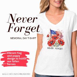 Aldrig Glömma Minnesdagen T-Shirt