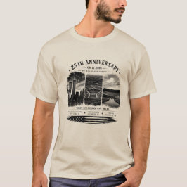 ALDRIG GLÖMMA T-Shirt för 25-årsjubileum