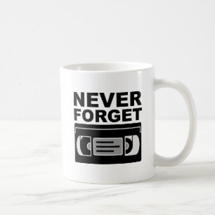 Aldrig Glömma VHS Rolig Mugg