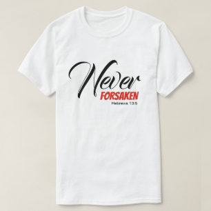 ALDRIG GLÖMT Hebrews Scripture Christian T Shirt