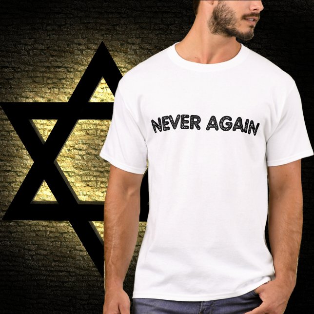 ALDRIG IGEN, STÖD Israel T Shirt (Skapare uppladdad)