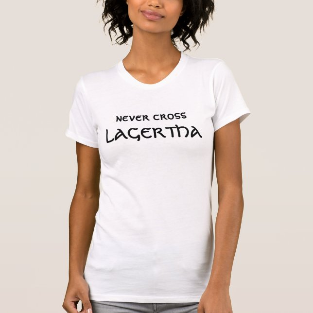 Aldrig Kor Lagertha Tröja (Framsida)