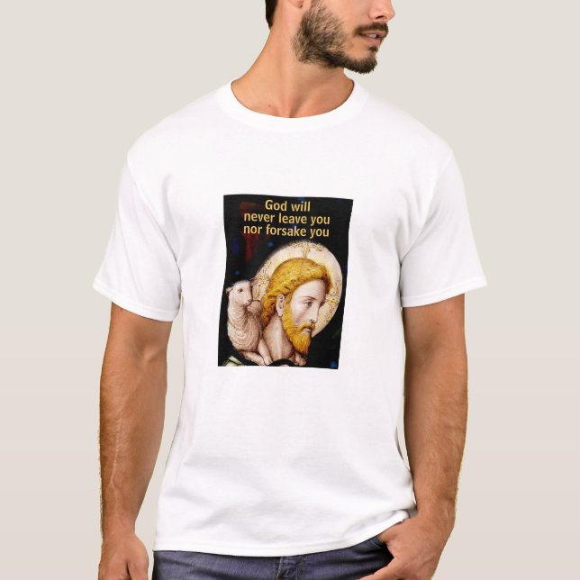 Aldrig (ljus) T-Shirt (Framsida)