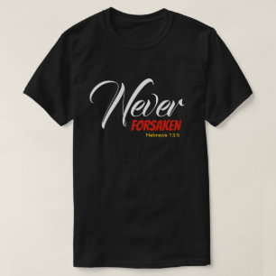ALDRIG LYSSNA Hebrews Christian Scripture T Shirt