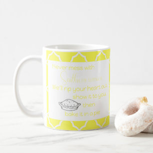 Aldrig med Anpassningsbarna för Gulten för södra Kaffemugg