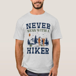 Aldrig  med en hiker - Ultimate Äventyr T Shirt