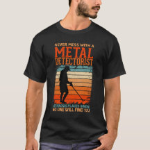 Aldrig  med en metall-detektor han känner ställe