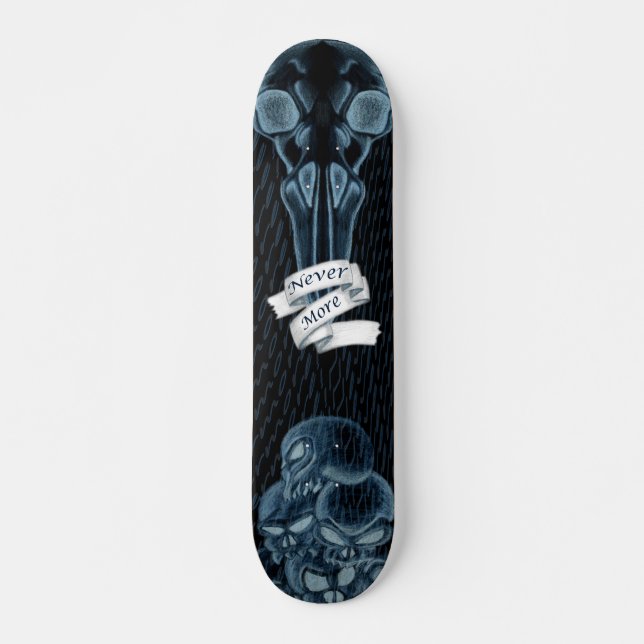 Aldrig mer! #2 skateboard bräda 19,5 cm (Framsida)
