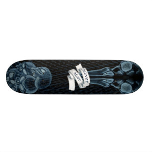 Aldrig mer! #2 skateboard bräda 19,5 cm
