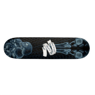 Aldrig mer! #2 skateboard bräda 19,5 cm