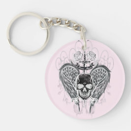 Aldrig mer Biker-nyckelkedja