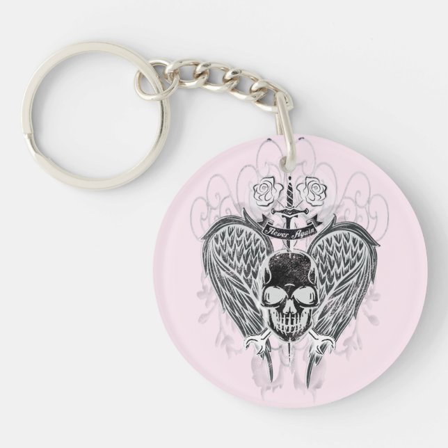 Aldrig mer Biker-nyckelkedja (Framsidan)