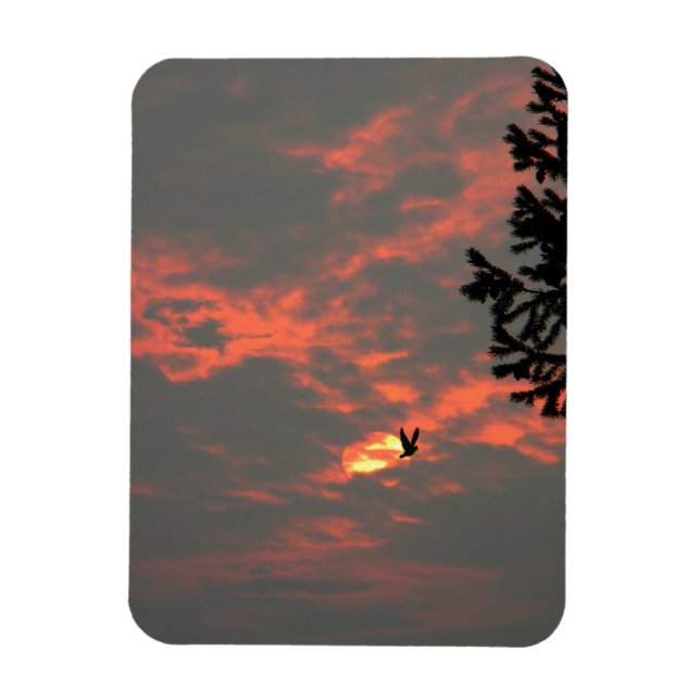 Aldrig mer Raven... Magnet (Vertikal)