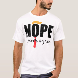 Aldrig mer roligt än Trump Hair T Shirt