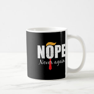 Aldrig mer roligt Trump Hair 3 Kaffemugg