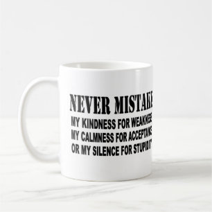 ALDRIG MISTAKE KAFFEMUGG