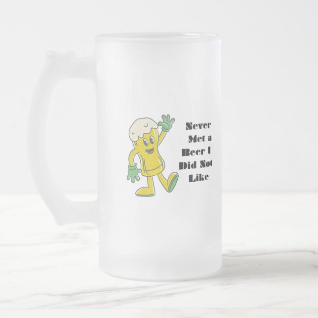 Aldrig mött ett öl som jag inte gillade på en frostat ölglas (Vänster)