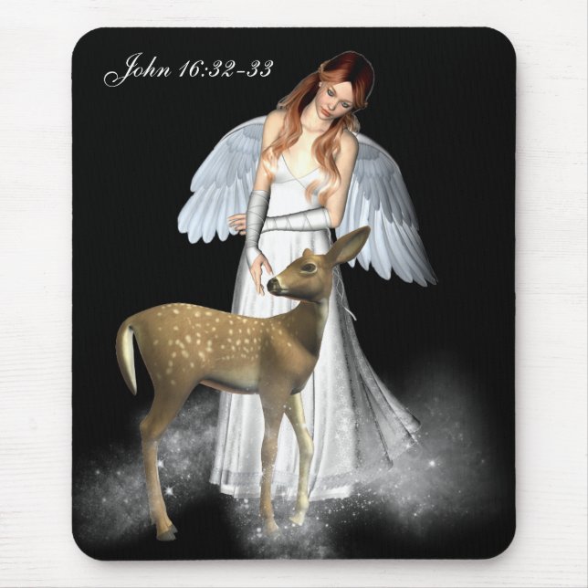 ALDRIG MOUSEPAD ENSAM MUSMATTA (Framsidan)