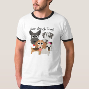 Aldrig nog Hundar Tee Shirt